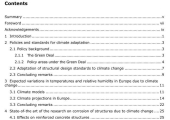 Expected implications of climate change on the corrosion of structures