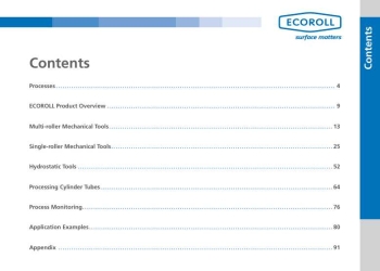 Tool Technology for Mechanical Metal Surface Improvement