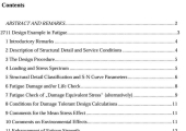 Design Example in Fatigue Based on European Standard ENV 1999-2 (Eurocode 9)