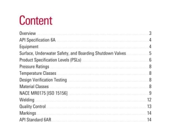 Introduction to API Specification 6A