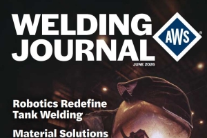美国焊接学会杂志2026年第6期 AWS Welding Journal - 2026 06