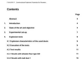 F-05-0701 P    Constructional Explosion Protection for Elevators