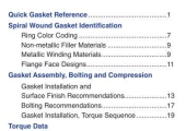 Gasket Reference Guide