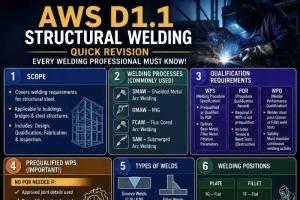 焊接工程师必看：AWS D1.1 核心要点，一篇给你讲透