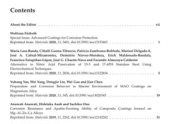 Advanced Coatings for Corrosion Protection