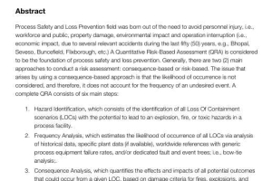 Risk-Based Approach：Quantitative Risk Assessment Foundation