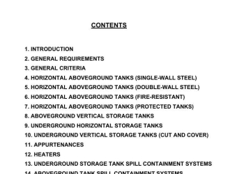 OG‐007 An Introduction to Petroleum Fuel Storage Tanks