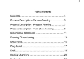 THERMOFORMING DESIGN GUIDELINES