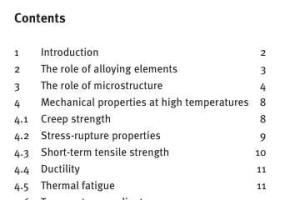 Stainless Steels at High Temperatures