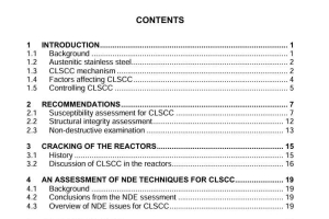 奥氏体不锈钢中的氯化物应力腐蚀开裂 评估易感性和结构完整性