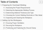 Overhead Welding Best Practices