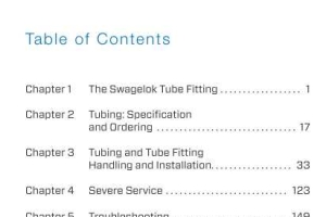 Swagelok Tube Fitter’s Manual