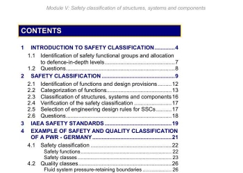 Module05 Safety classification of structures, systems and components