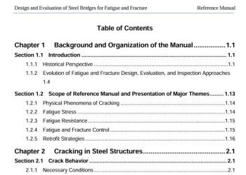 Design and Evaluation of Steel Bridges for Fatigue and Fracture