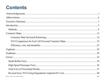 Hydrogen for Maritime Applications