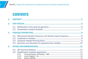 FATIGUE LIFE IMPROVEMENT OF WELDED STRUCTURES BY ULTRASONIC NEEDLE PEENING