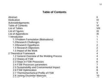 Analysis of Friction Stir Welding Process：Sustainability and Optimization