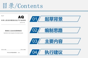 《精细化工企业安全管理规范》（AQ 3062-2025）解读