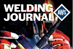 美国焊接学会杂志2025年第12期 AWS Welding Journal - 2025 12