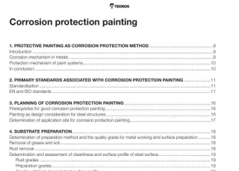 Handbook for Corrosion Protection of Steel Surfaces by Painting