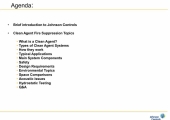 Introduction to Clean Agent Fire Suppression Systems