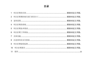 中压蒸汽系统吹扫打靶总体方案