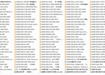美标紧固件FASTENER合集