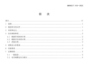 DB4403T 410-2023 在用安全阀使用管理规则