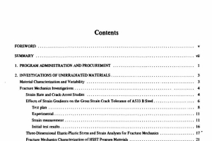 HEAVY-SECTION STEEL TECHNOLOGY PROGRAM