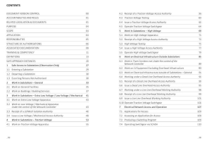 Electrical infrastructursafety rules