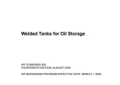 API STD 650-2025 Welded Tanks for Oil Storage