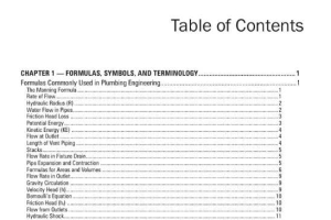 Plumbing Engineering Design Handbook