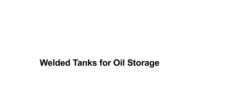 API STD 650-2025 Welded Tanks for Oil Storage