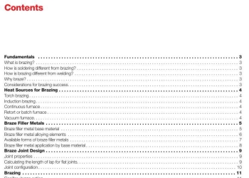 An Introduction to Brazing