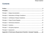 Design acceptance Model guidance on BCR recommendations