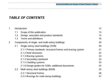 钢材产品再利用建议 第1卷：现有钢材产品和建筑的再利用