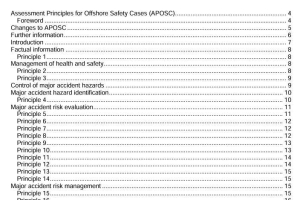Assessment Principles for Offshore Safety Cases (APOSC)