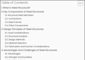 Steel Structures Explained：Key Components and Design Principles