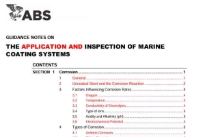 THE APPLICATION AND INSPECTION OF MARINE COATING SYSTEMS
