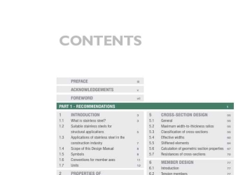 DESIGN MANUAL FOR STRUCTURAL STAINLESS STEEL 4TH EDITION
