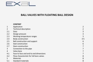floating ball valves