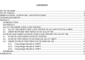FATIGUE, AND CREEP-FATIGUE TESTING OF ALLOY 709 BASE METAL AT ORNL