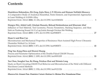 Advanced Welding Technology in Metals
