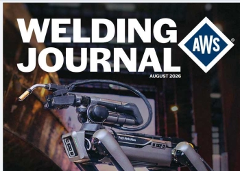 美国焊接学会杂志2026年第8期 AWS Welding Journal - 2026 08