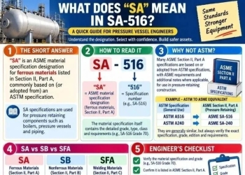 SA‑516里面的SA到底代表什么？