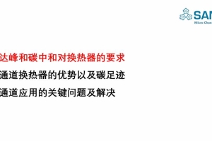 双碳目标下微通道换热器的应用优势和潜力