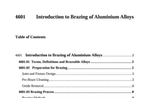 Introduction to Brazing of Aluminium Alloys