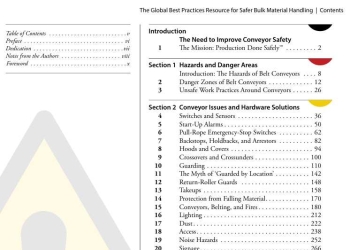 Foundations For Conveyor Safety Book