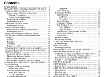 9002 Welding of Stainless Steels and Other Joining Methods