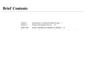 PRODUCT AND PROCESS DESIGN PRINCIPLES  Third Edition